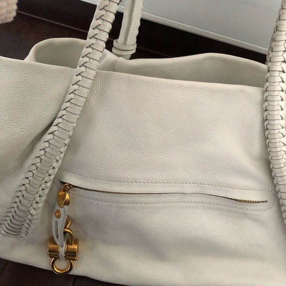 SALVATORE FERRAGAMO white purse/handbag - Picture 3 of 6